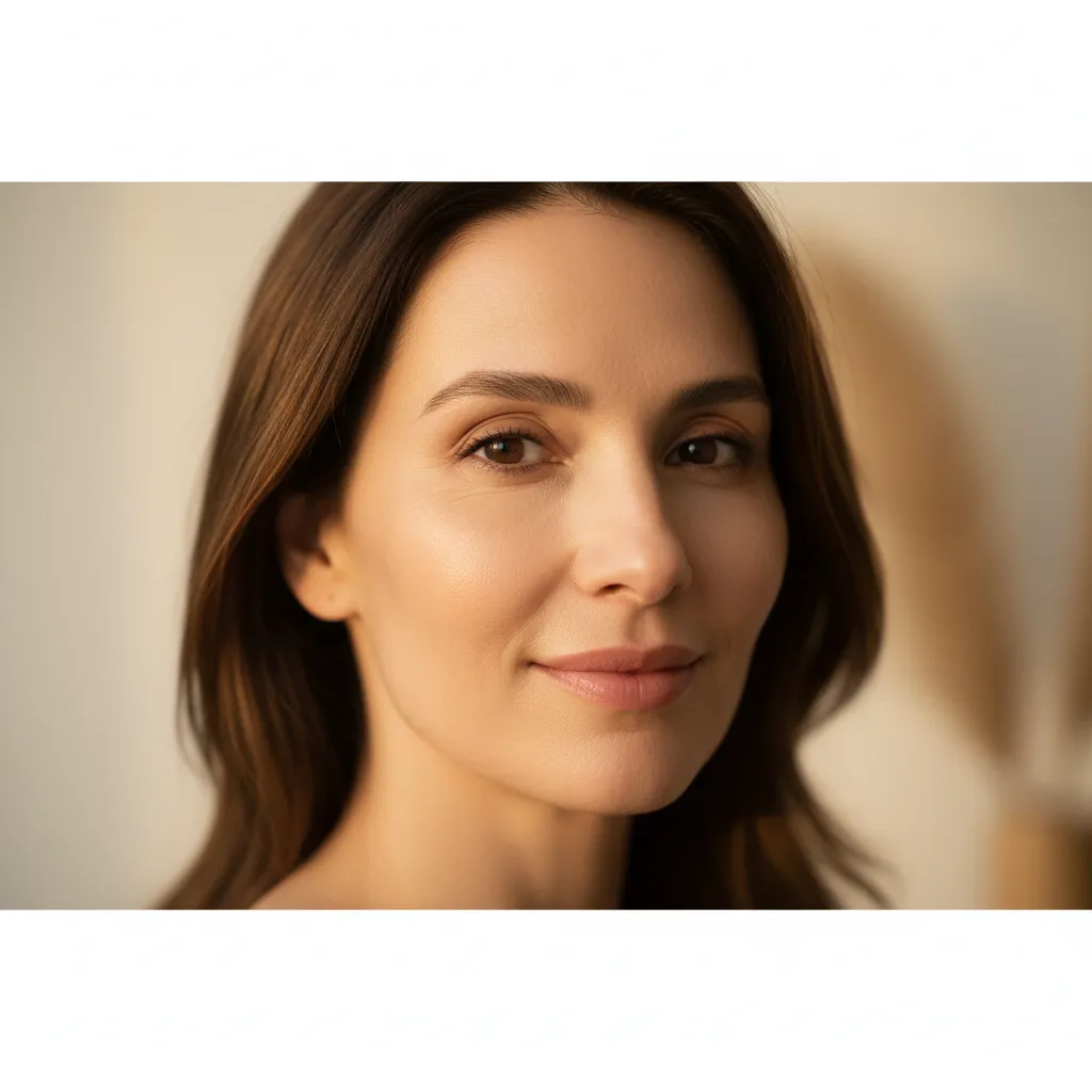 Natural facial contours restored after filler dissolution treatment