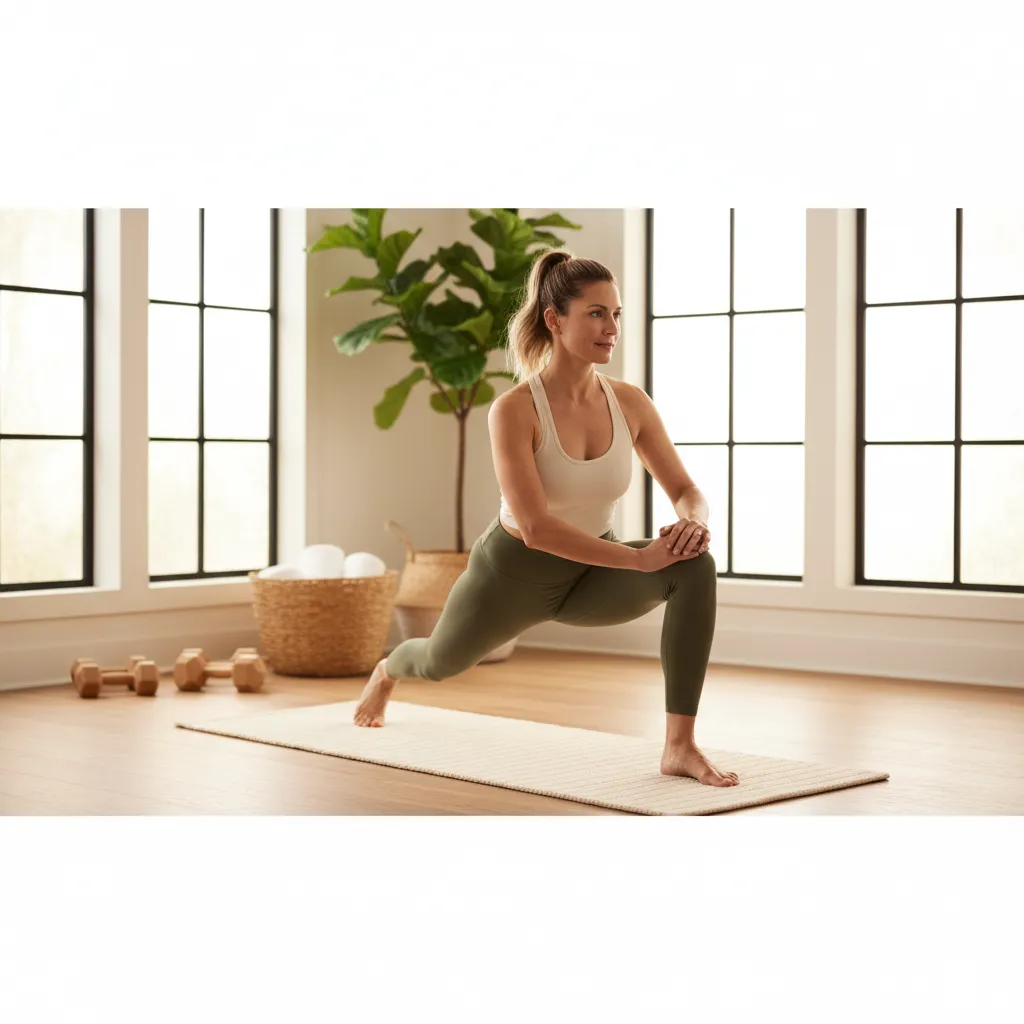 Woman stretching before a workout, considering post-Botox exercise guidelines