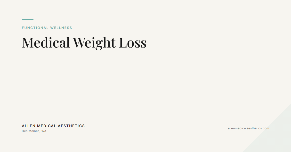Medical Weight Loss Clinic | Allen Medical Aesthetics